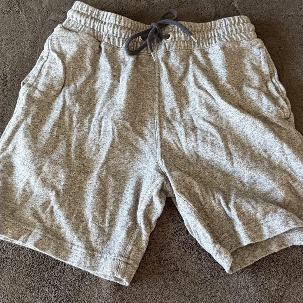 Gray/blue Drawstring Shorts - Picture 1 of 2